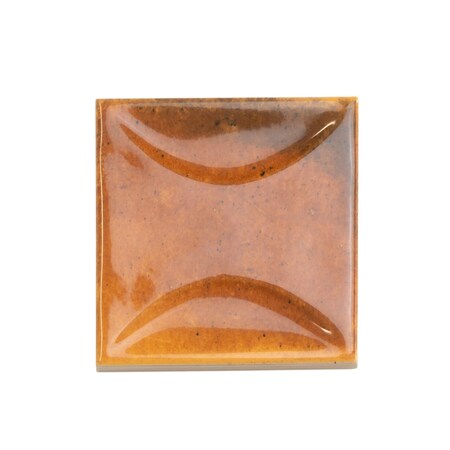 Apollo Tile Antiek 3.94 in. x 3.94 in. Glossy Red Ceramic Square Deco Wall Tile (6.48 sq. ft./case) (60-pack) MOD88DERE44